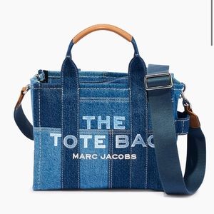 Marc Jacobs Medium Denim Tote bag brand new with tags and dust bag